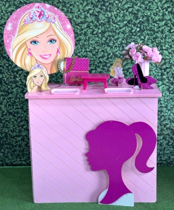 Pm Mesa Barbie - Mãe&filhas