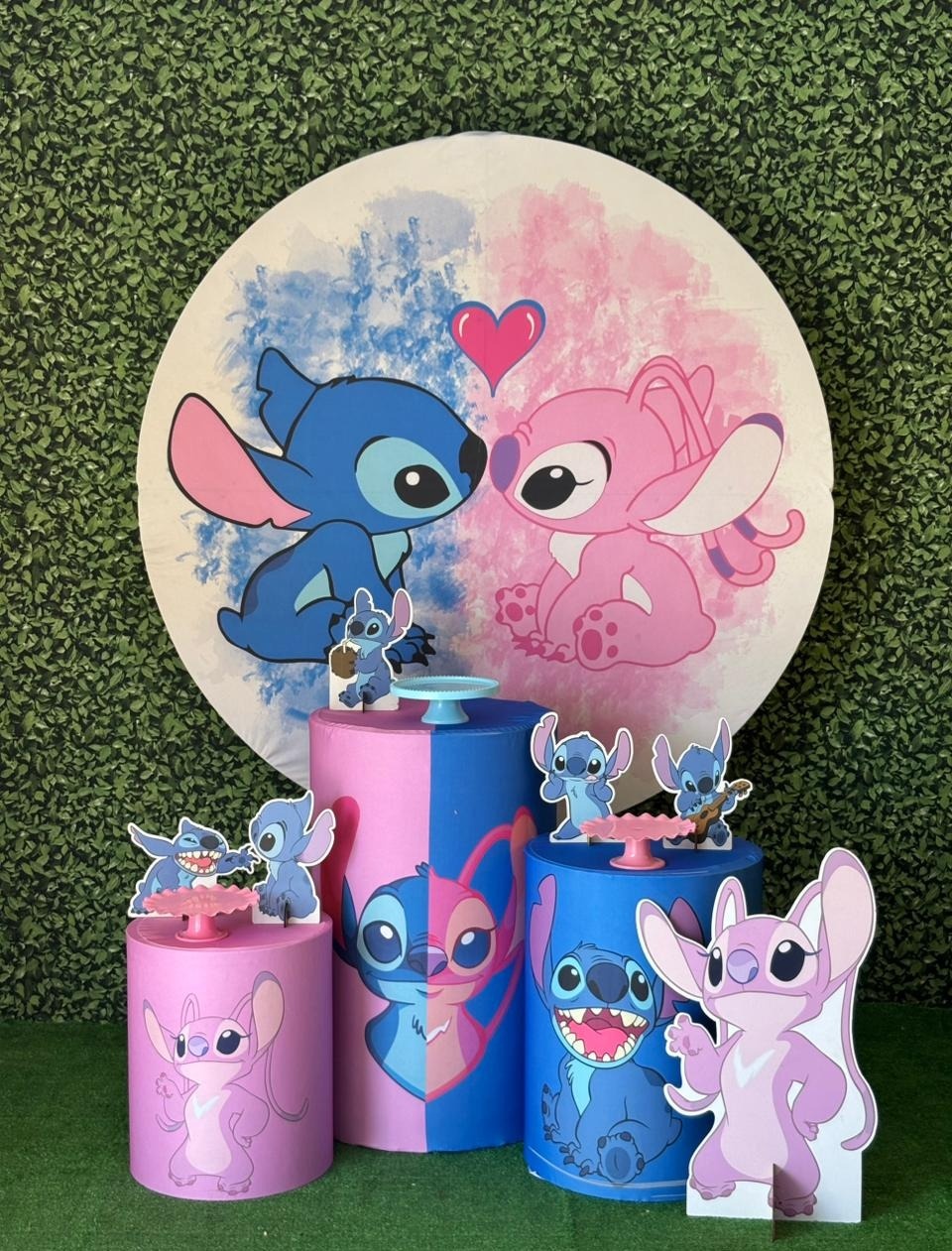 Stich E Namorada  Pegue E Monte - Mãe&filhas