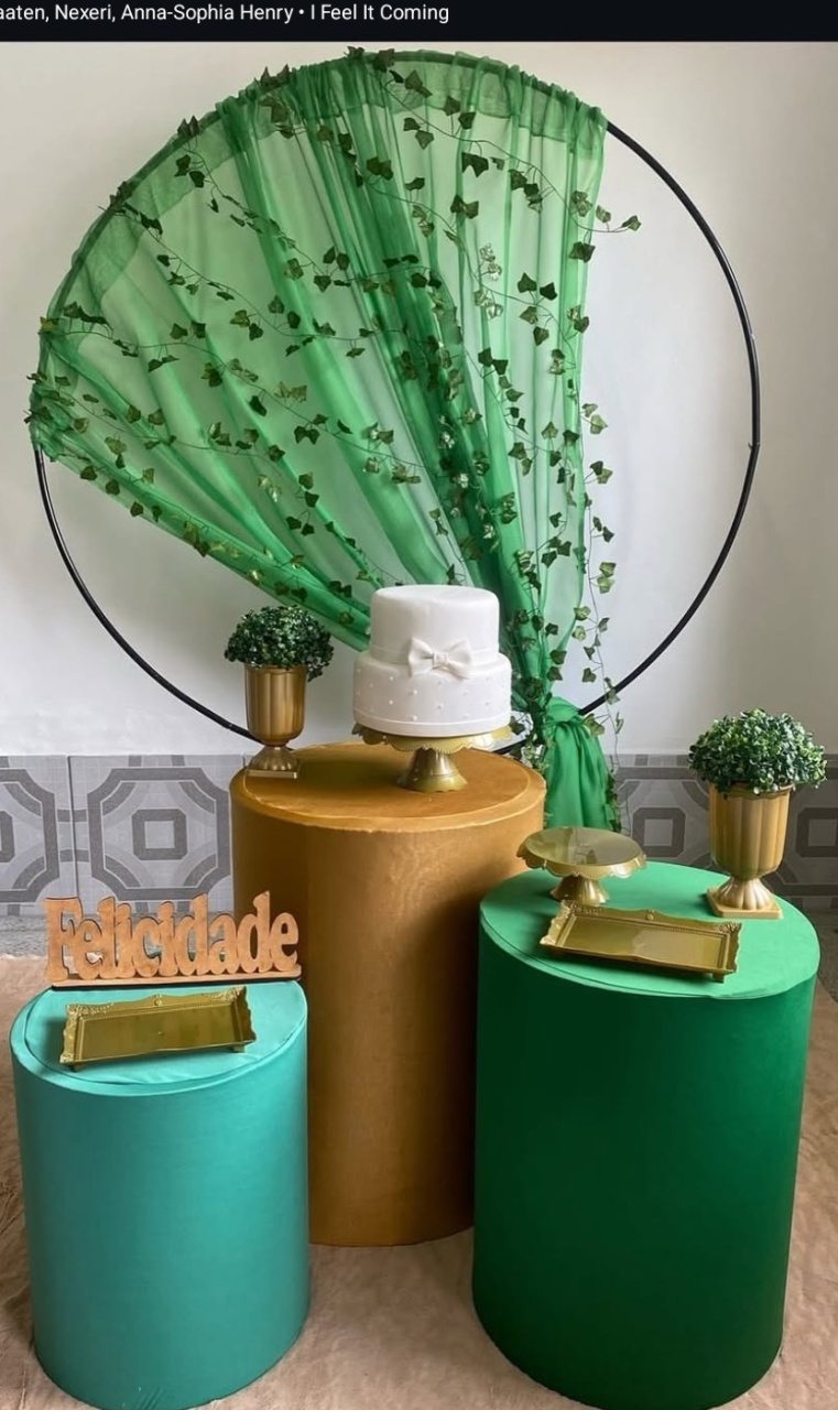 Verde Com Voal  - Mãe&filhas