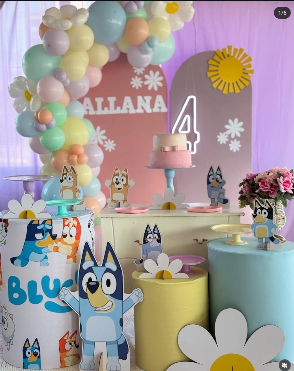 Bluey  Menina  - Mãe&filhas