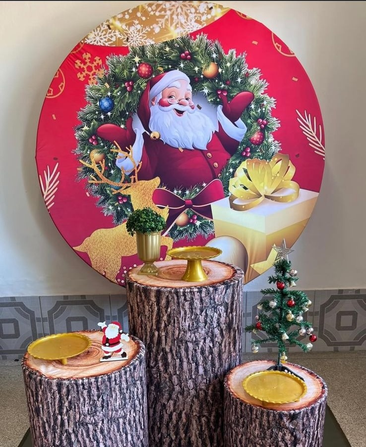 Natal Papai Noel - Mãe&filhas