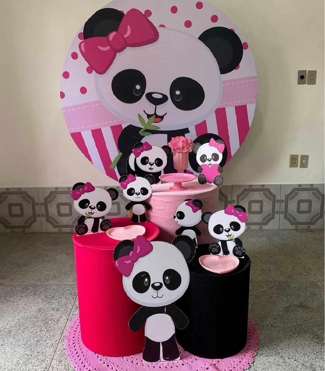 Pandinha Rosa  - Mãe&filhas