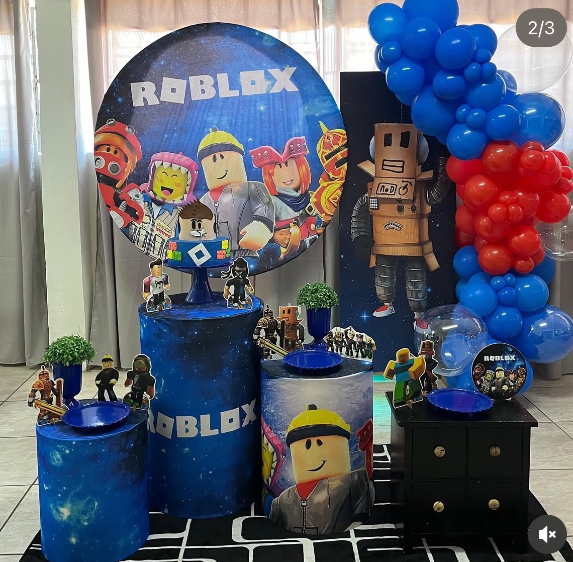 Roblox 2 Com Baloes - Mãe&filhas
