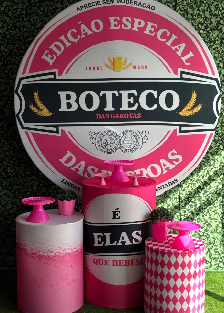 Pm Boteco Rosa - Mãe&filhas