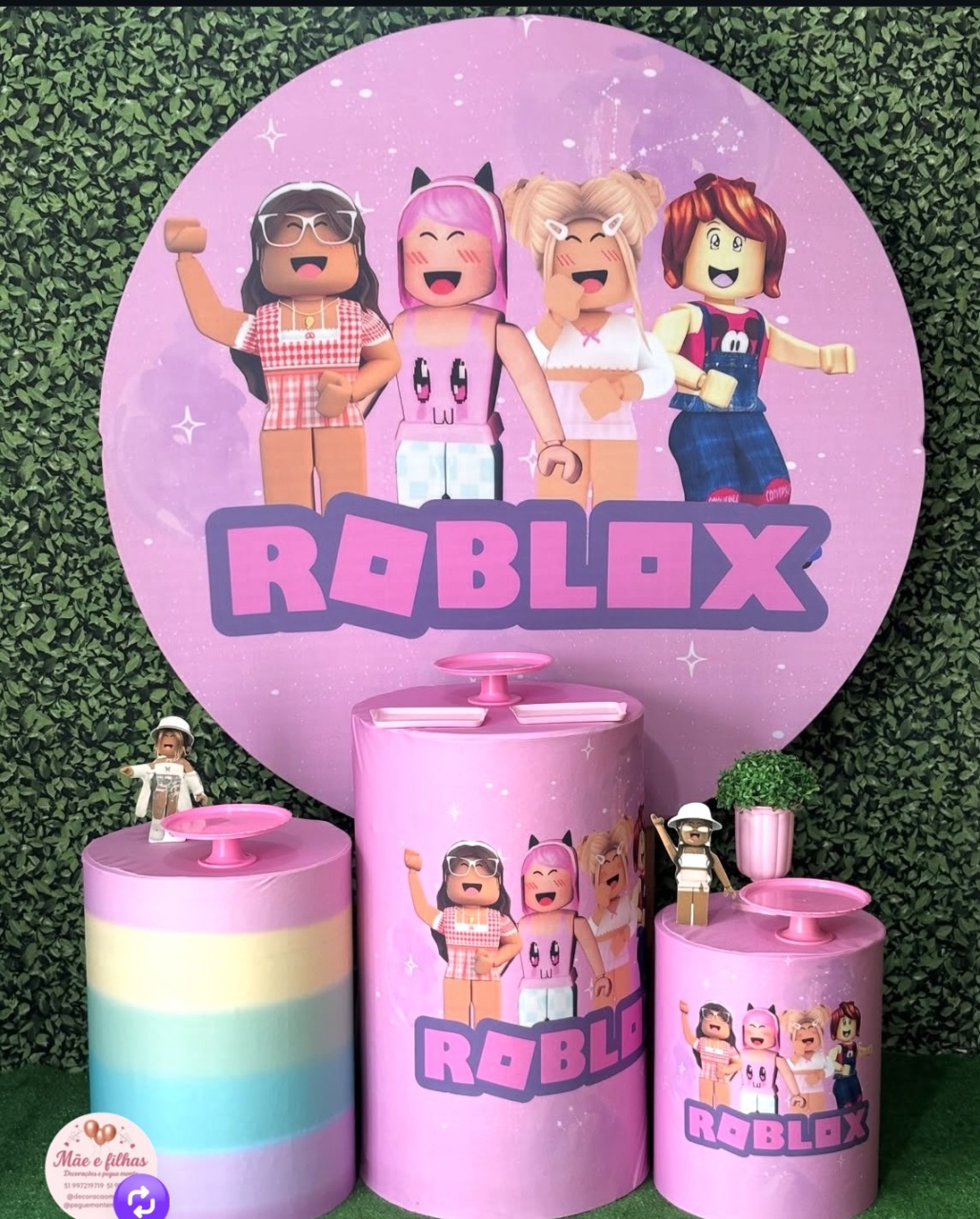 Roblox Menina Pegue E Monte - Mãe&filhas