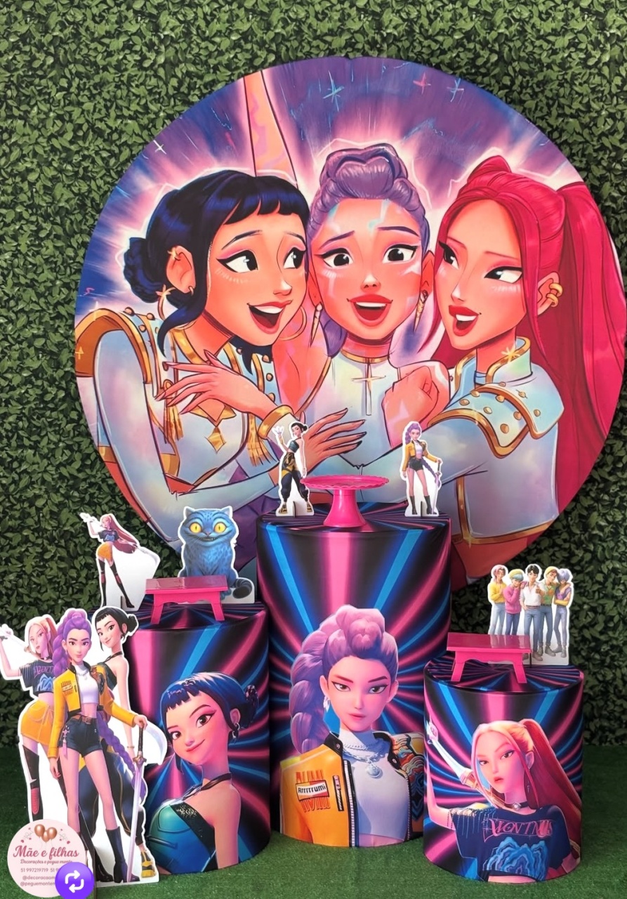 Guerreiras Do K-Pop Pegue E Monte - Mãe&filhas