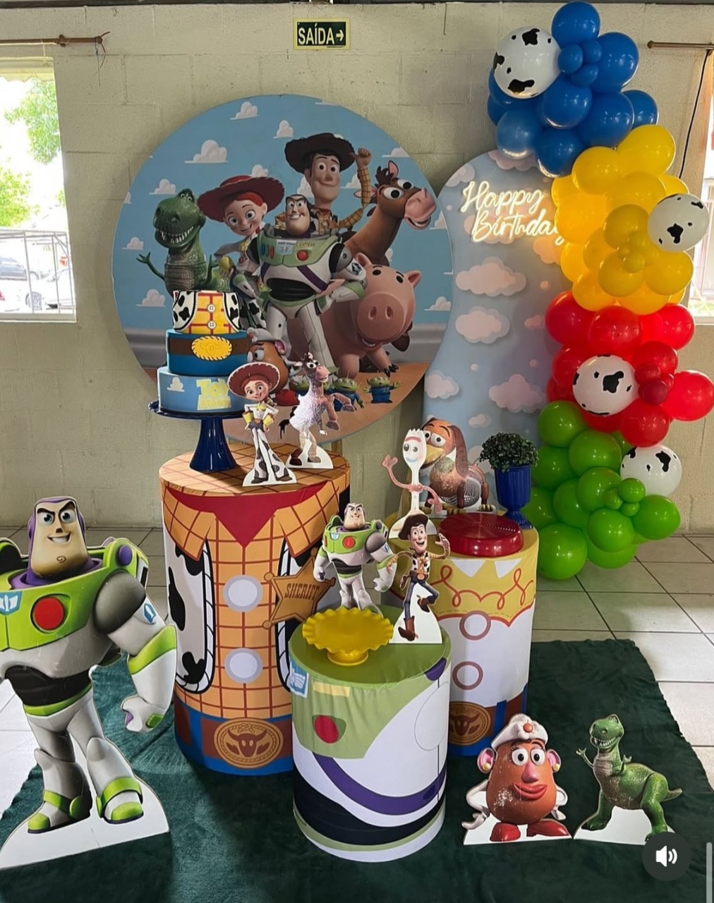 Toy Story Com Montagem  - Mãe&filhas