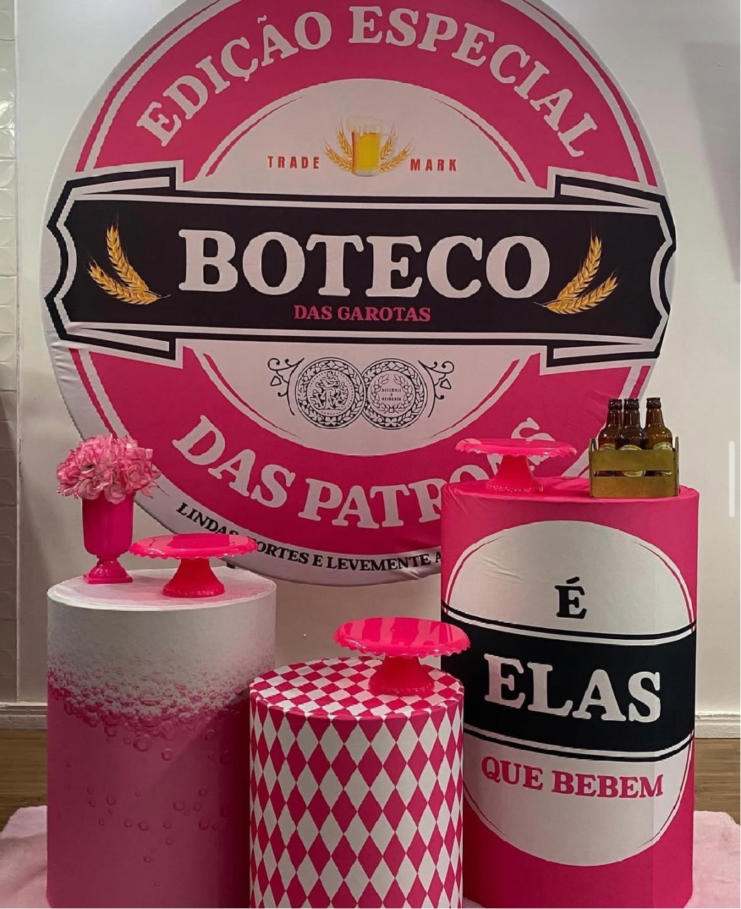 Pm Boteco Rosa - Mãe&filhas