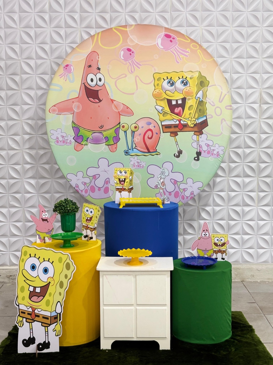 Bob Esponja Com Cômoda  - Mãe&filhas