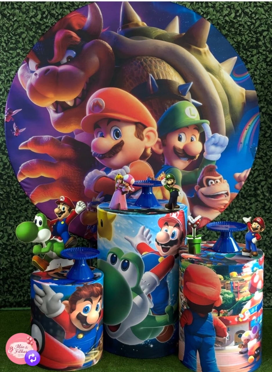 Pm Super Mario - Mãe&filhas