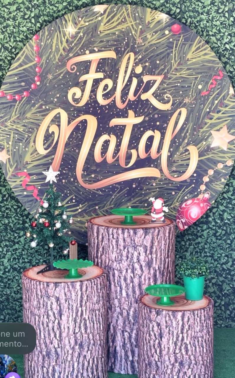 Natal Feliz Natal Verde - Mãe&filhas