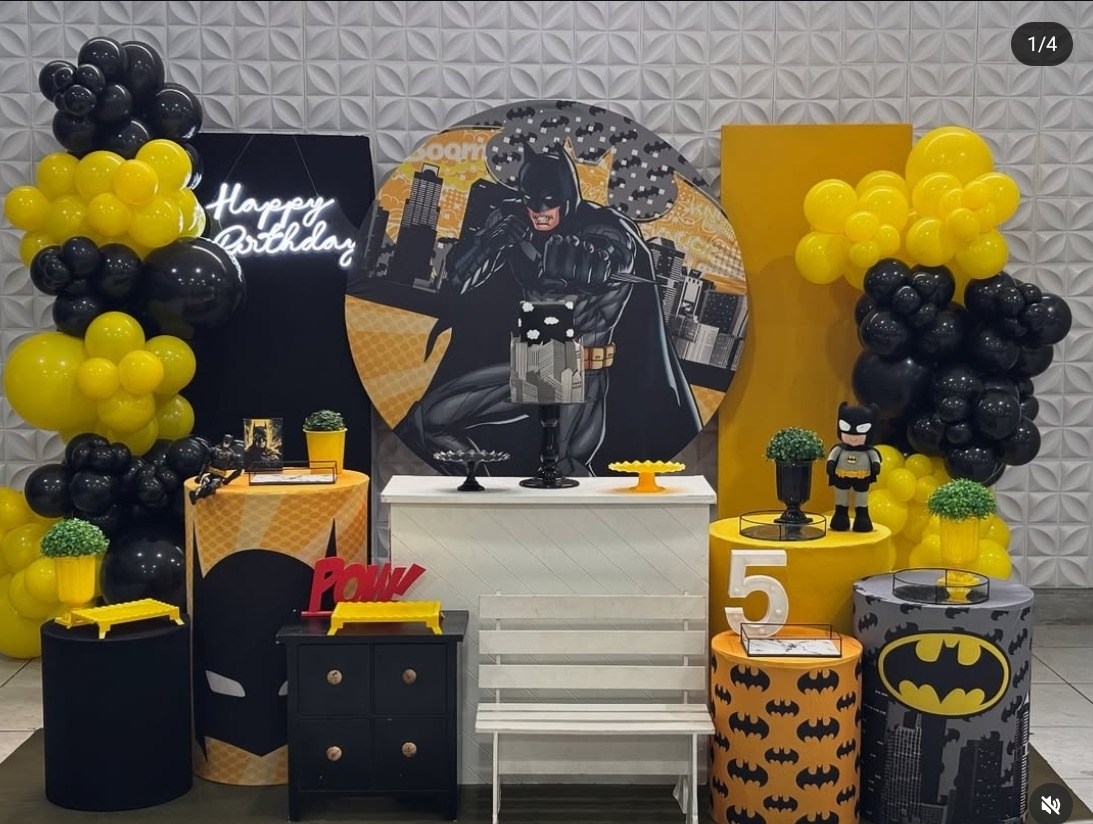 Batmam Com Montagem  - Mãe&filhas