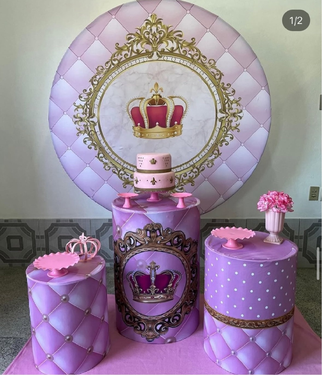 Coroa Rosa  - Mãe&filhas