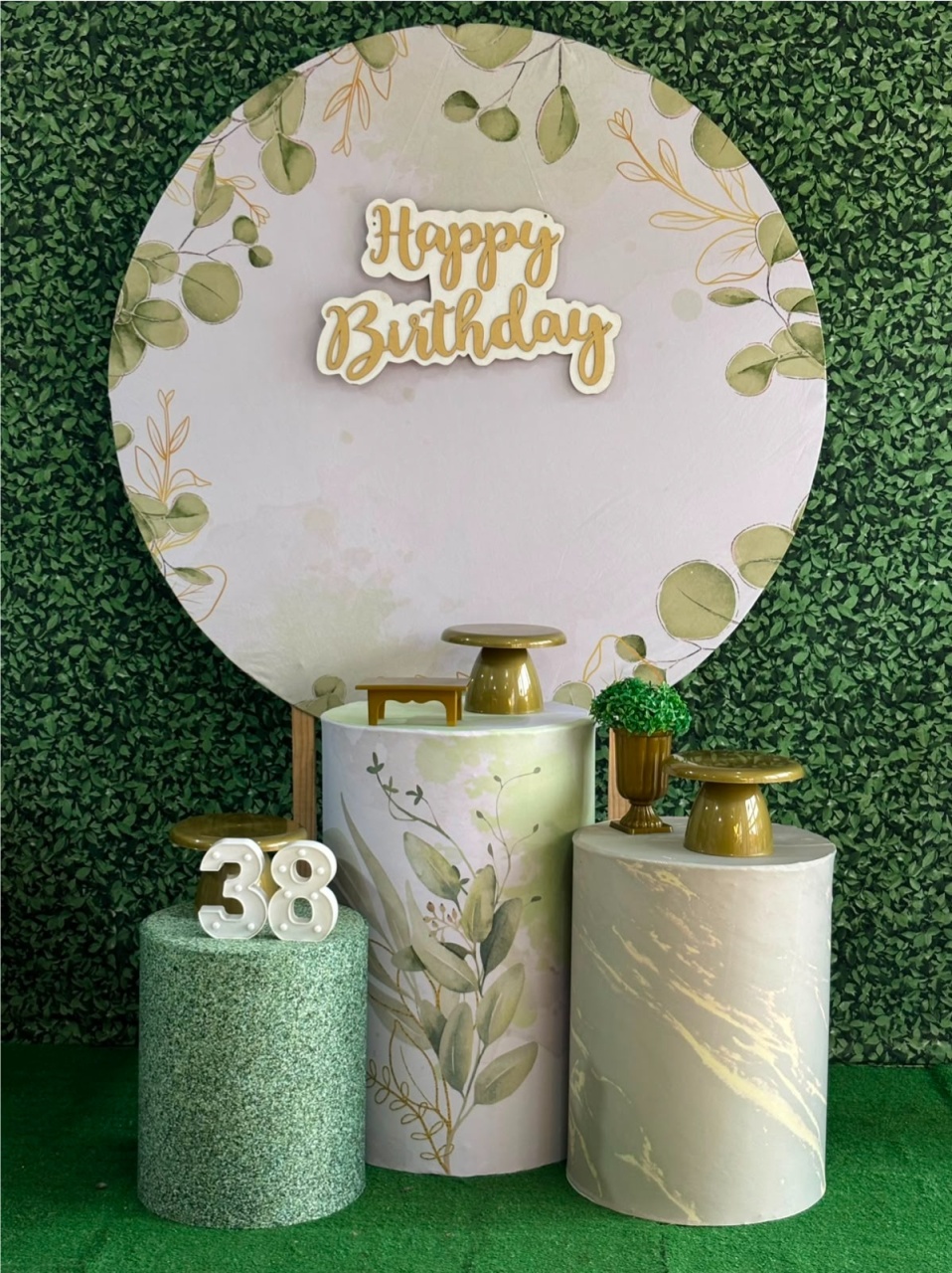 Verde Com Flores  - Mãe&filhas