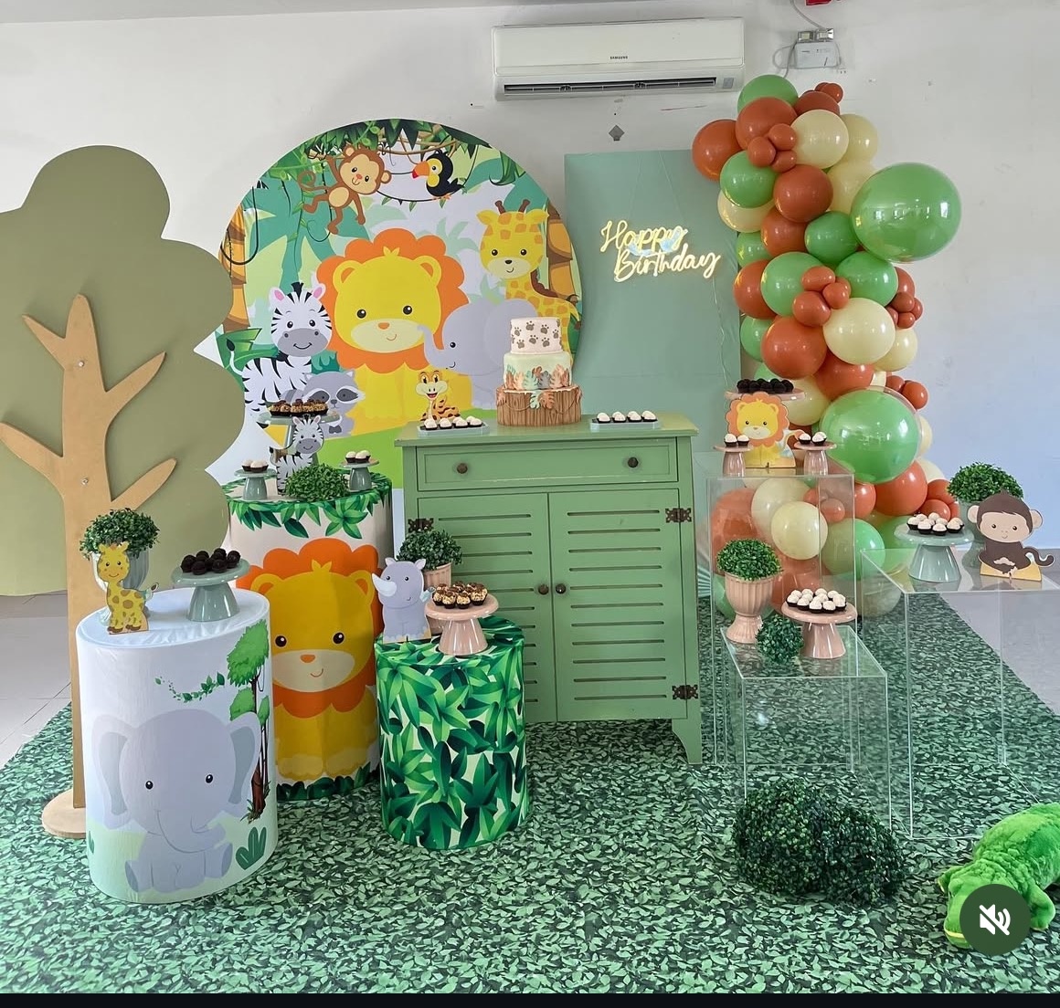 Safari Baby Com Montagem  - Mãe&filhas
