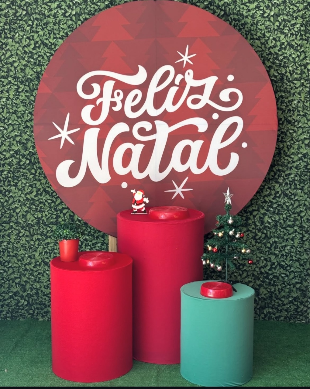 Natal Feliz Natal Vermelho - Mãe&filhas