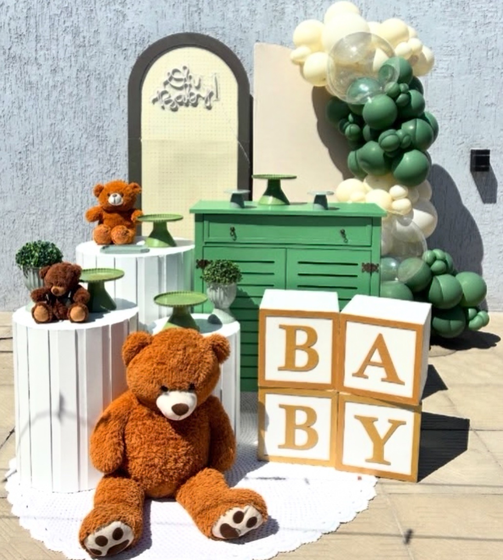 Cha Bebê Verde - Mãe&filhas