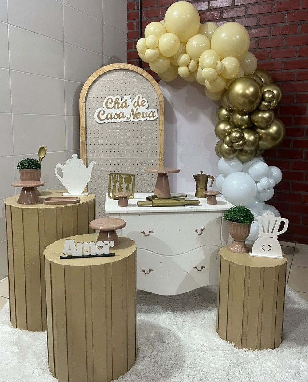 Cha de Cozinha Com Montagem  - Mãe&filhas