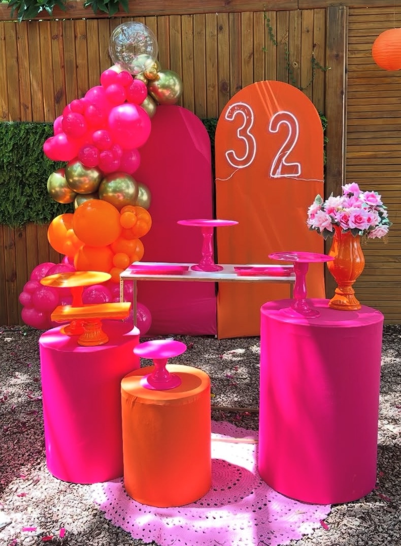 Rosa Com Laranja - Mãe&filhas