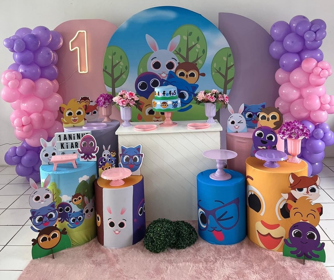 Bolofofo Menina Com Montagem  - Mãe&filhas