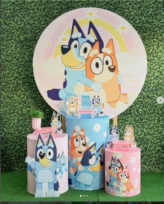 Pm Bluey Menina - Mãe&filhas