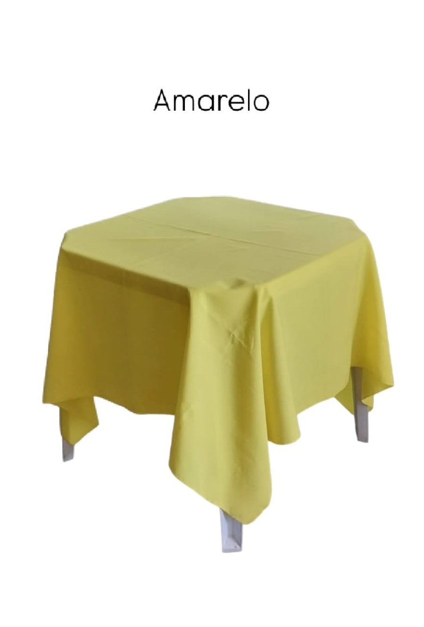Toalha Amarela 1,50X1,50 - ADAELSON LOCAÇÕES