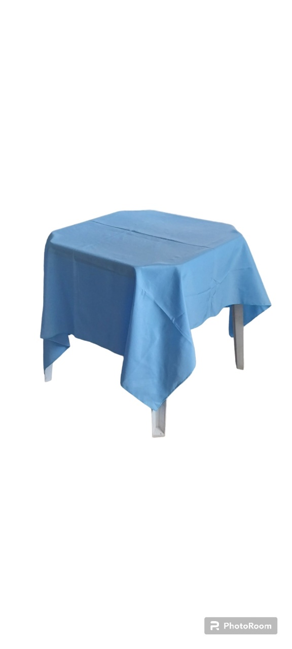 Toalha Oxford 1,50X 1,50 Azul Bb - ADAELSON LOCAÇÕES