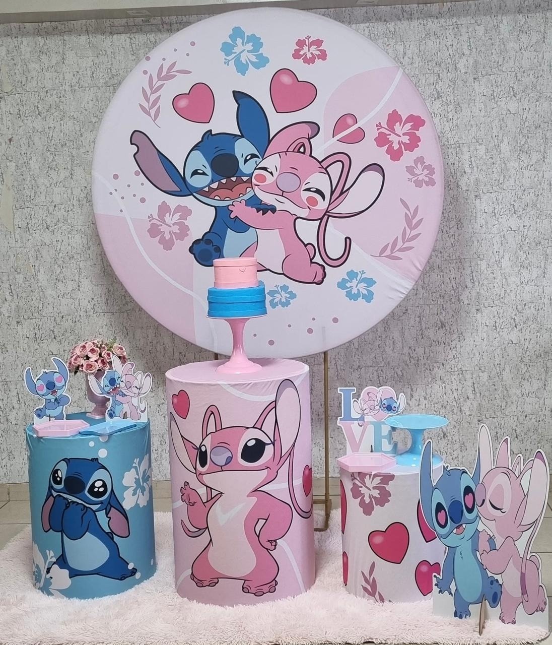 Kit Stitch E Angel - CRISOLIVEIRA FEST
