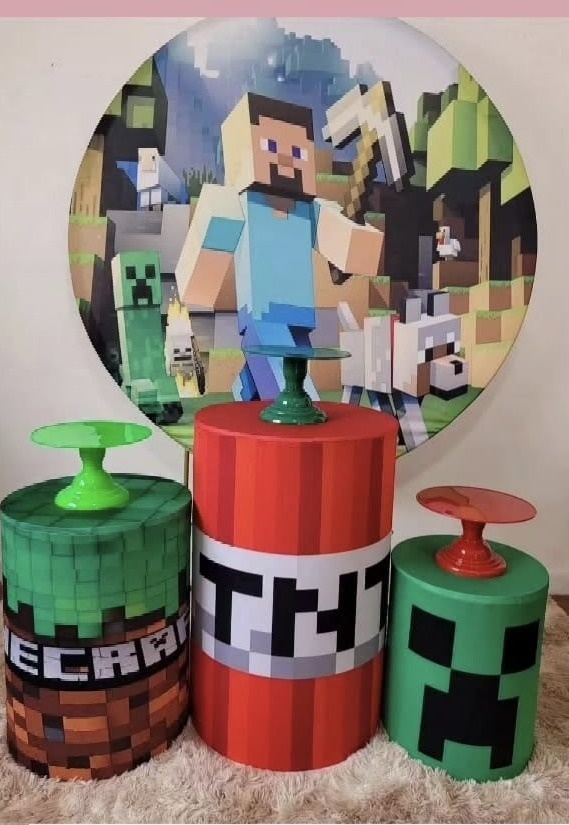 Kit Minecraft - CRISOLIVEIRA FEST