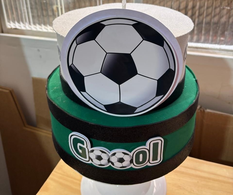 Bolo Fack Futebol  - CRISOLIVEIRA FEST