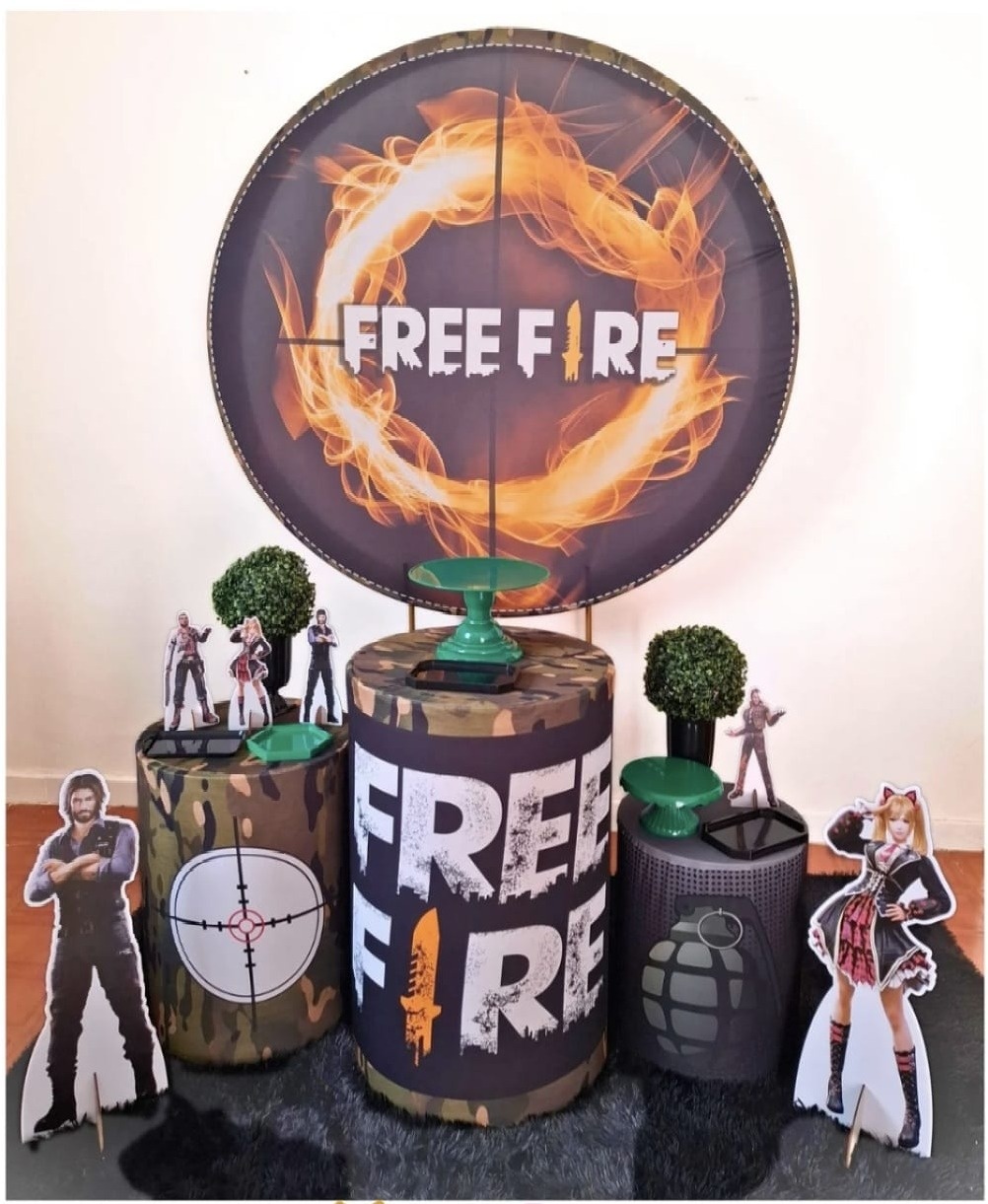 Kit Free Fire Formato 01 - CRISOLIVEIRA FEST