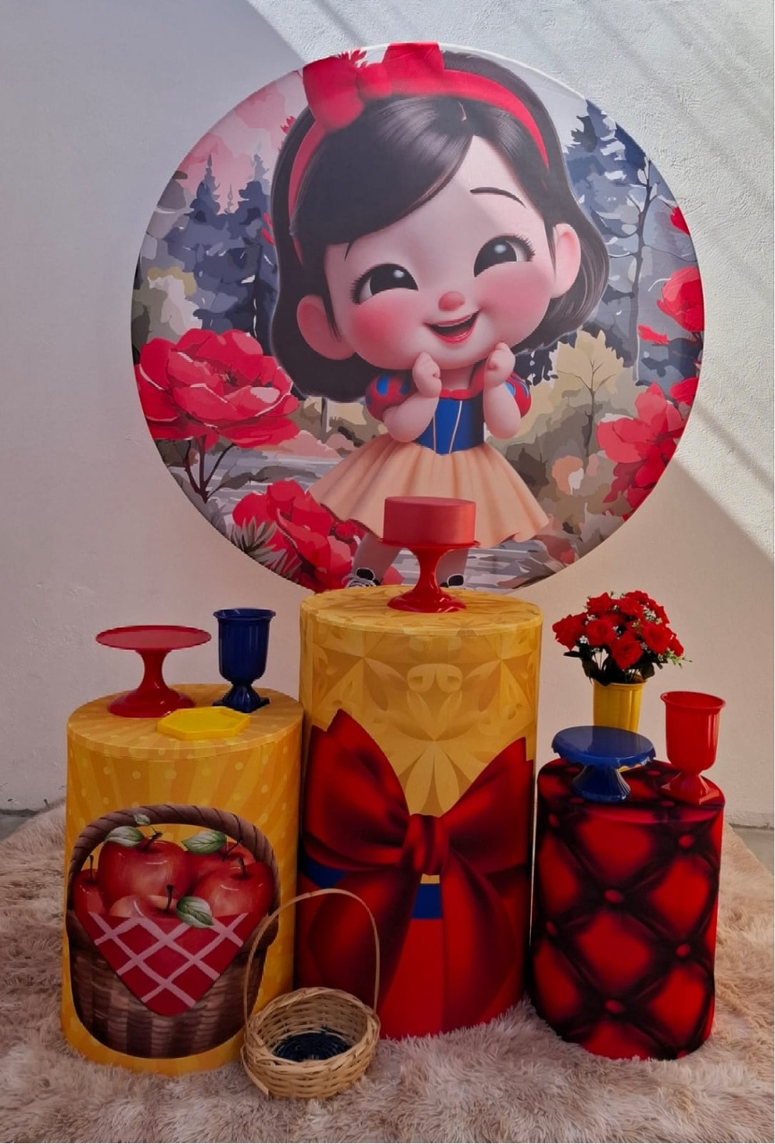 Kit Branca de Neve Baby Formato 1 - CRISOLIVEIRA FEST