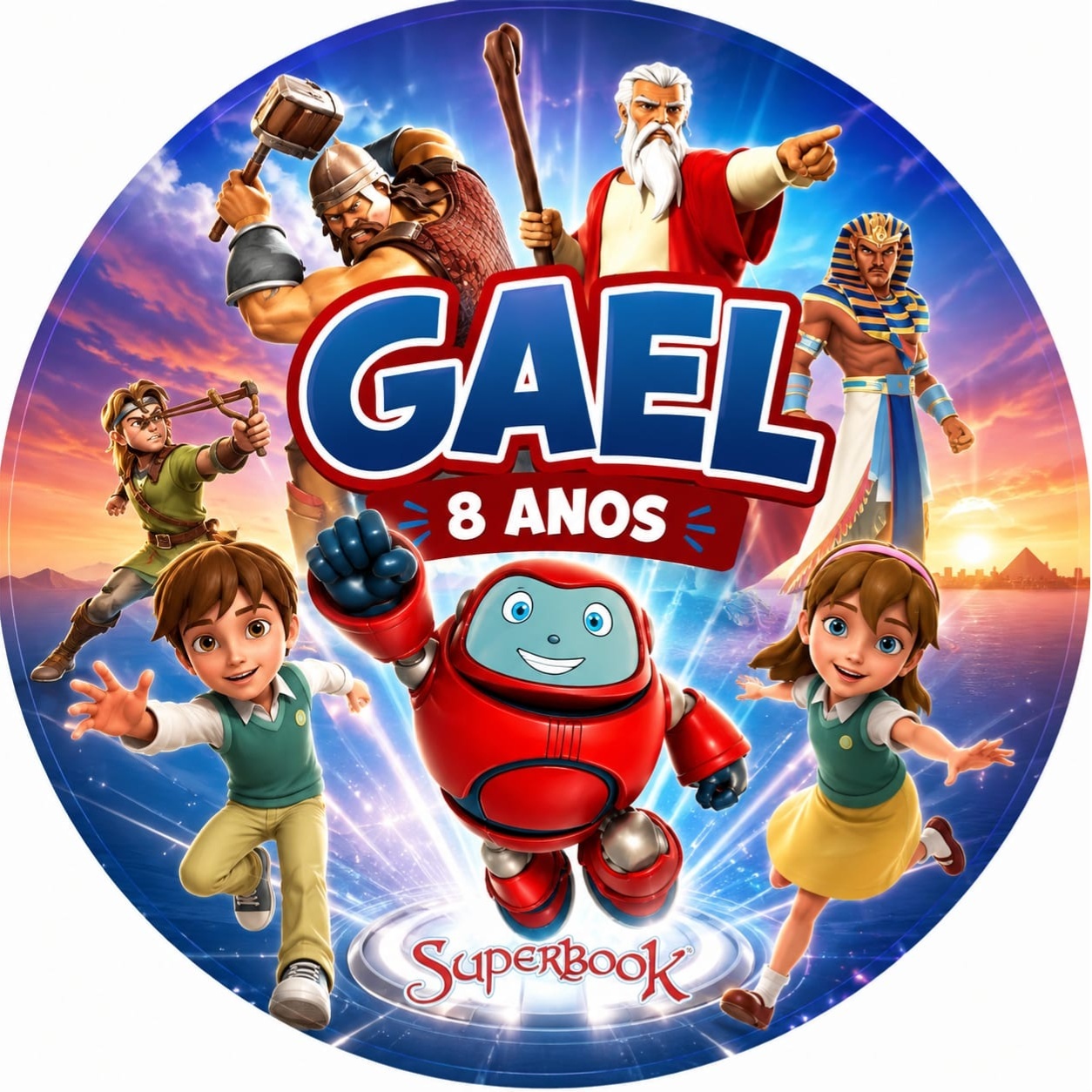 Mini Kit Superbook,Personalizado - CRISOLIVEIRA FEST