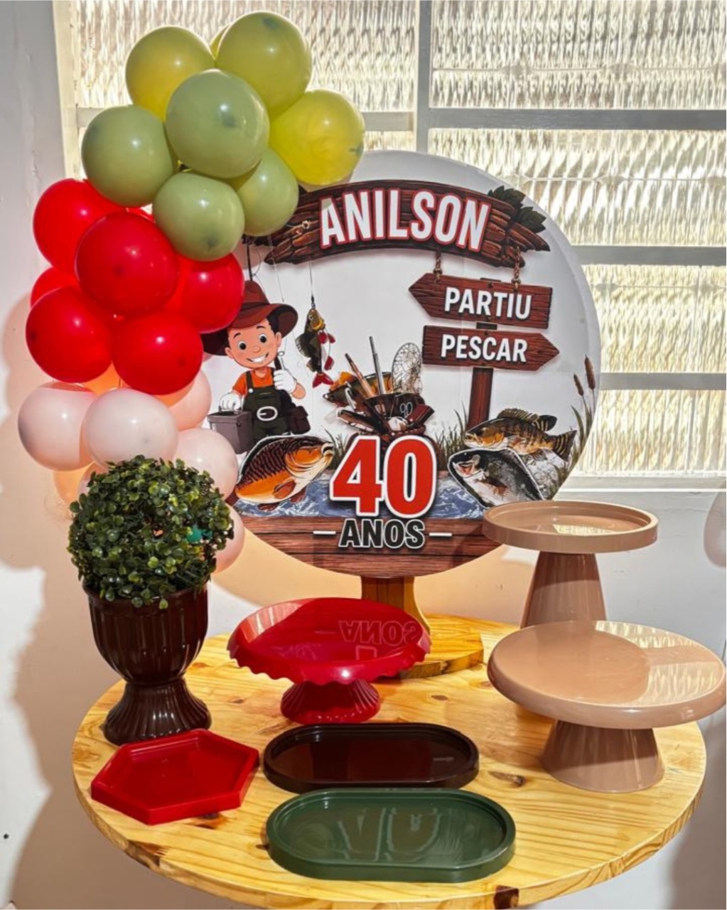 Mini Kit Personalizado Pescador - CRISOLIVEIRA FEST