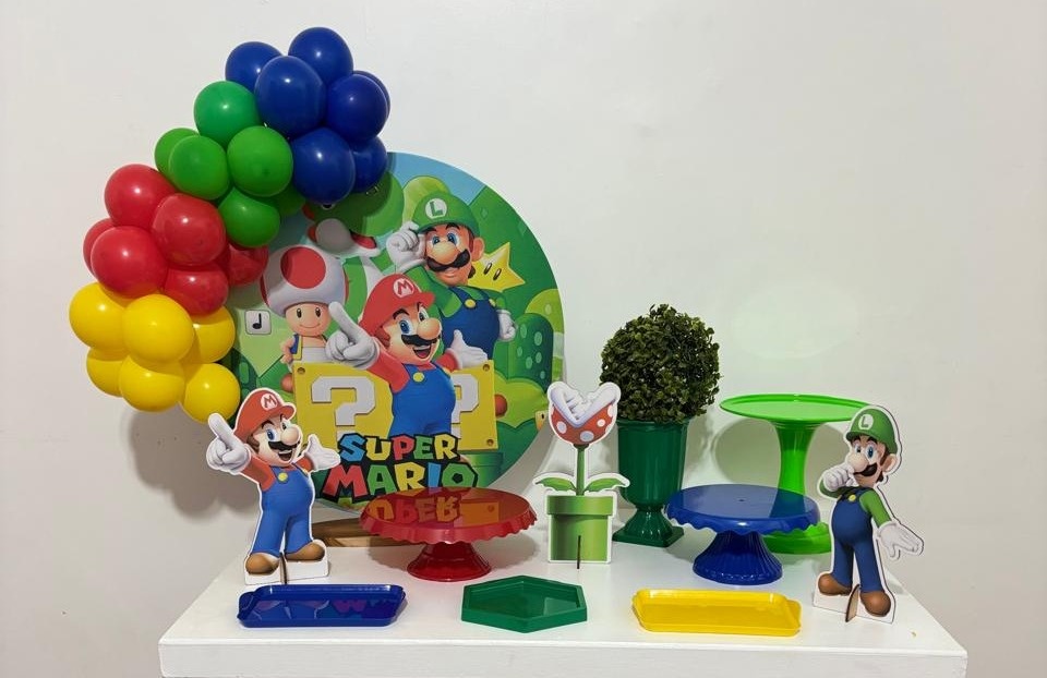 Mini Kit Super Mario - CRISOLIVEIRA FEST