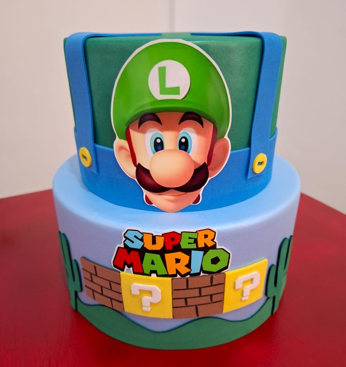 Bolo Fack Mario Bros - CRISOLIVEIRA FEST