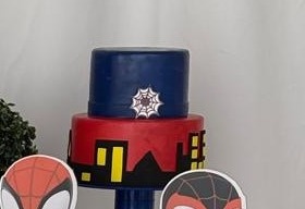 Bolo Fack Homem Aranha  - CRISOLIVEIRA FEST
