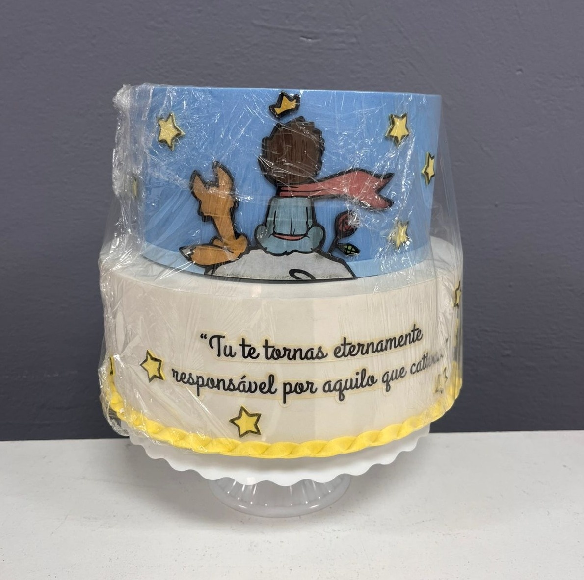 Bolo Fake - Pequeno Príncipe - Festa e Arte Decorações