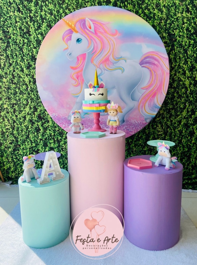 Unicórnio Lll - Festa e Arte Decorações