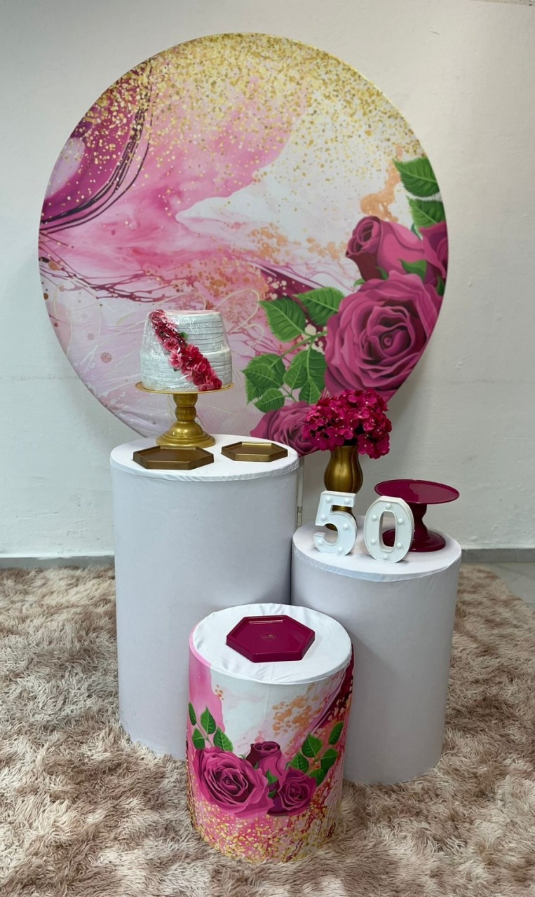 Floral Rosas  - Festa e Arte Decorações