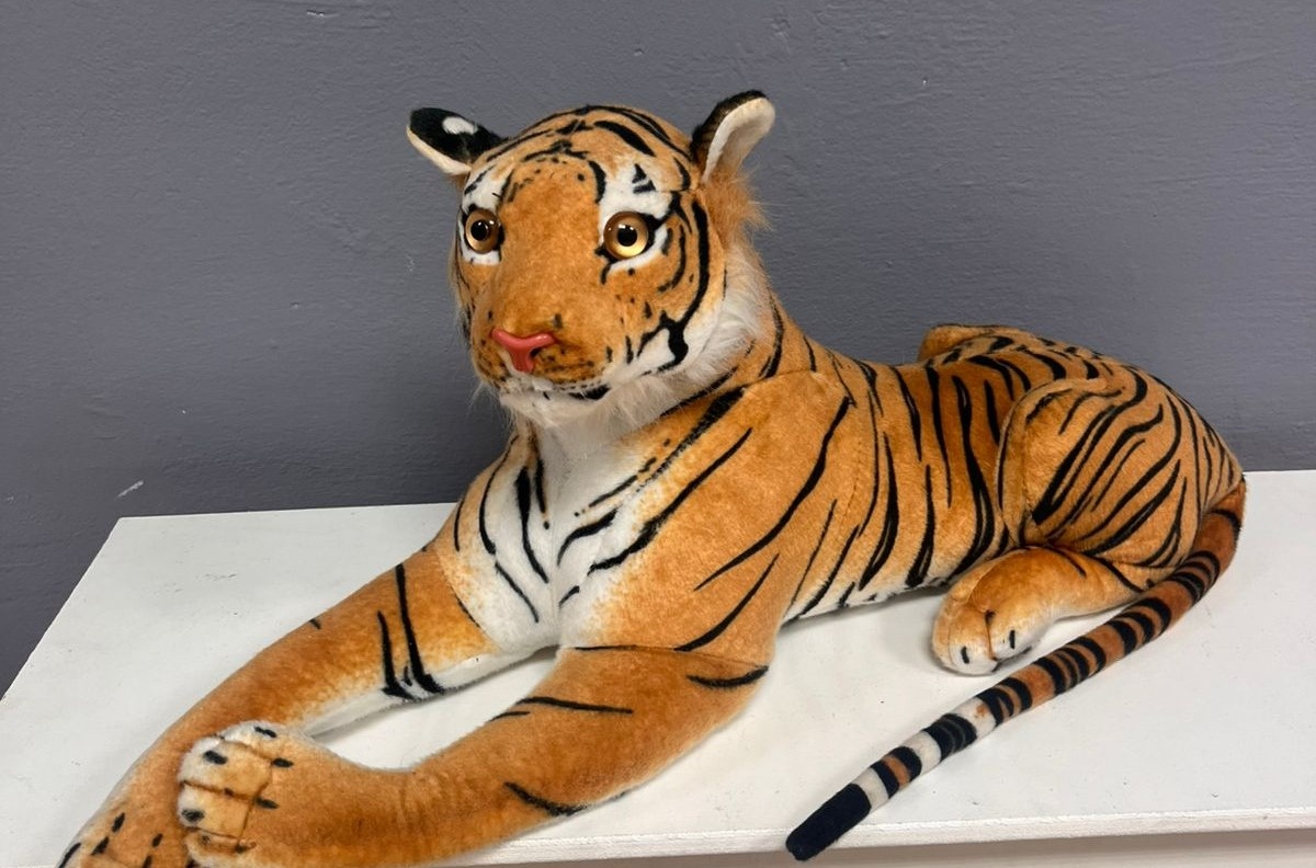 Urso de Pelúcia G - Tigre - Festa e Arte Decorações