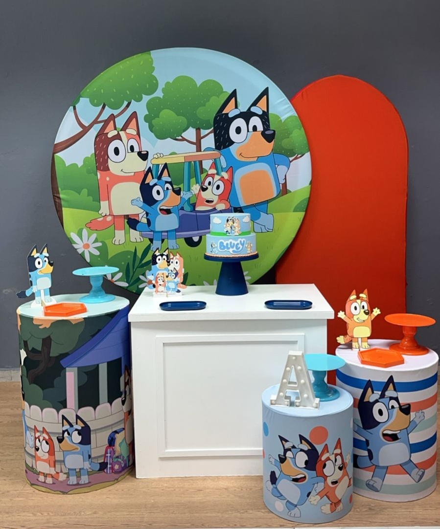 Bluey E Bingo  4 - Festa e Arte Decorações