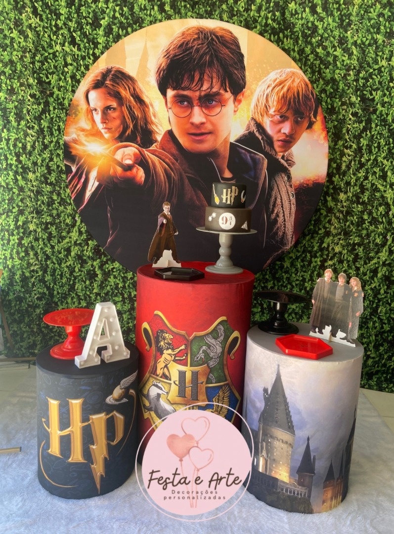 Harry Potter - Festa e Arte Decorações