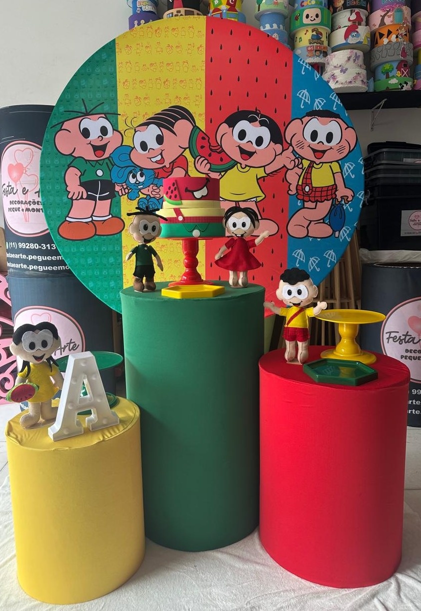 Turma da Monica - Festa e Arte Decorações