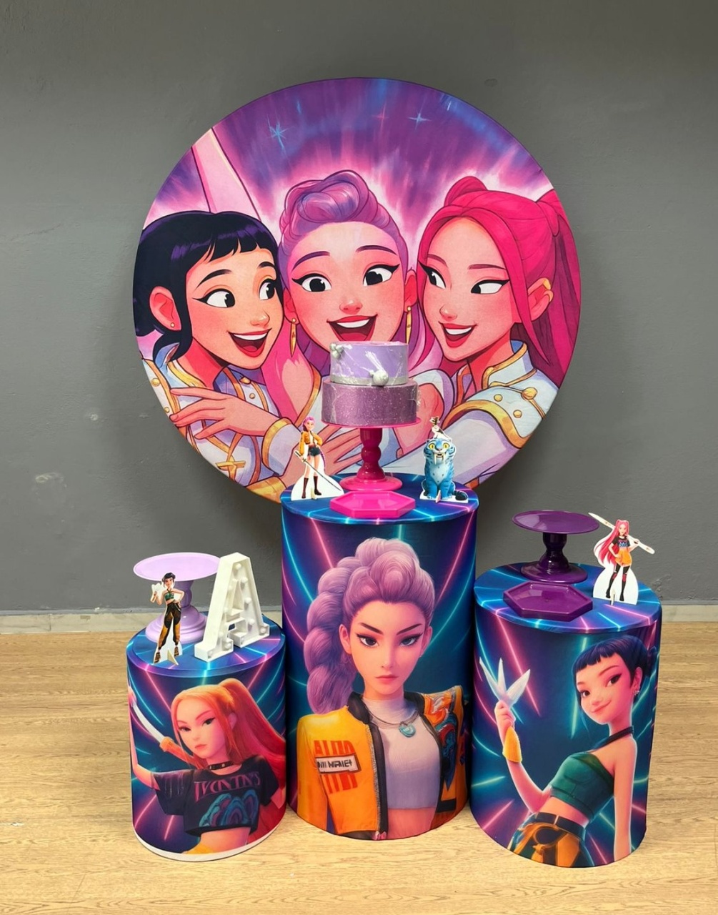 Guerreiras Do K-Pop Ll  - Festa e Arte Decorações
