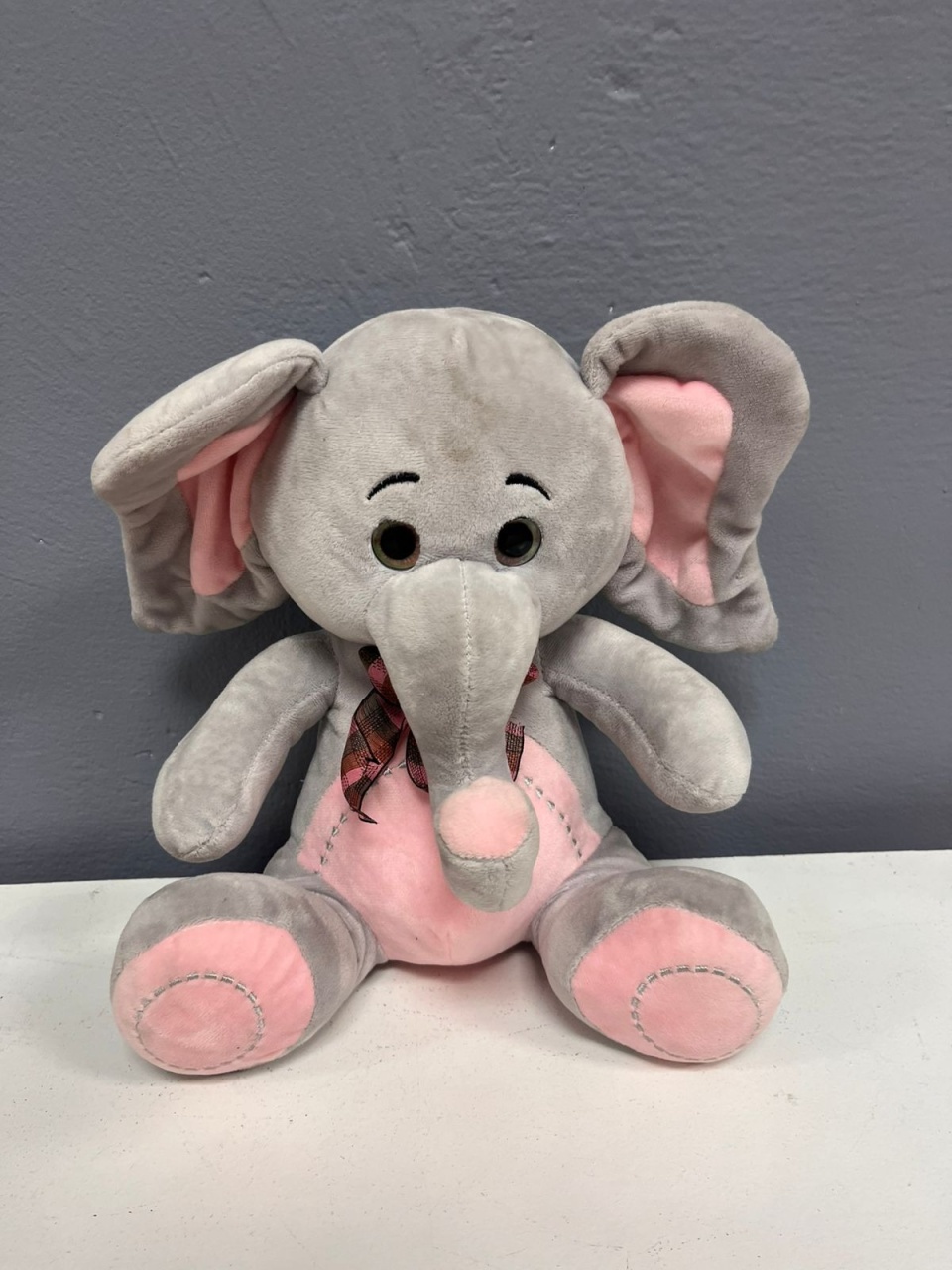 Urso de Pelúcia M de Mesa -  Elefante - Festa e Arte Decorações