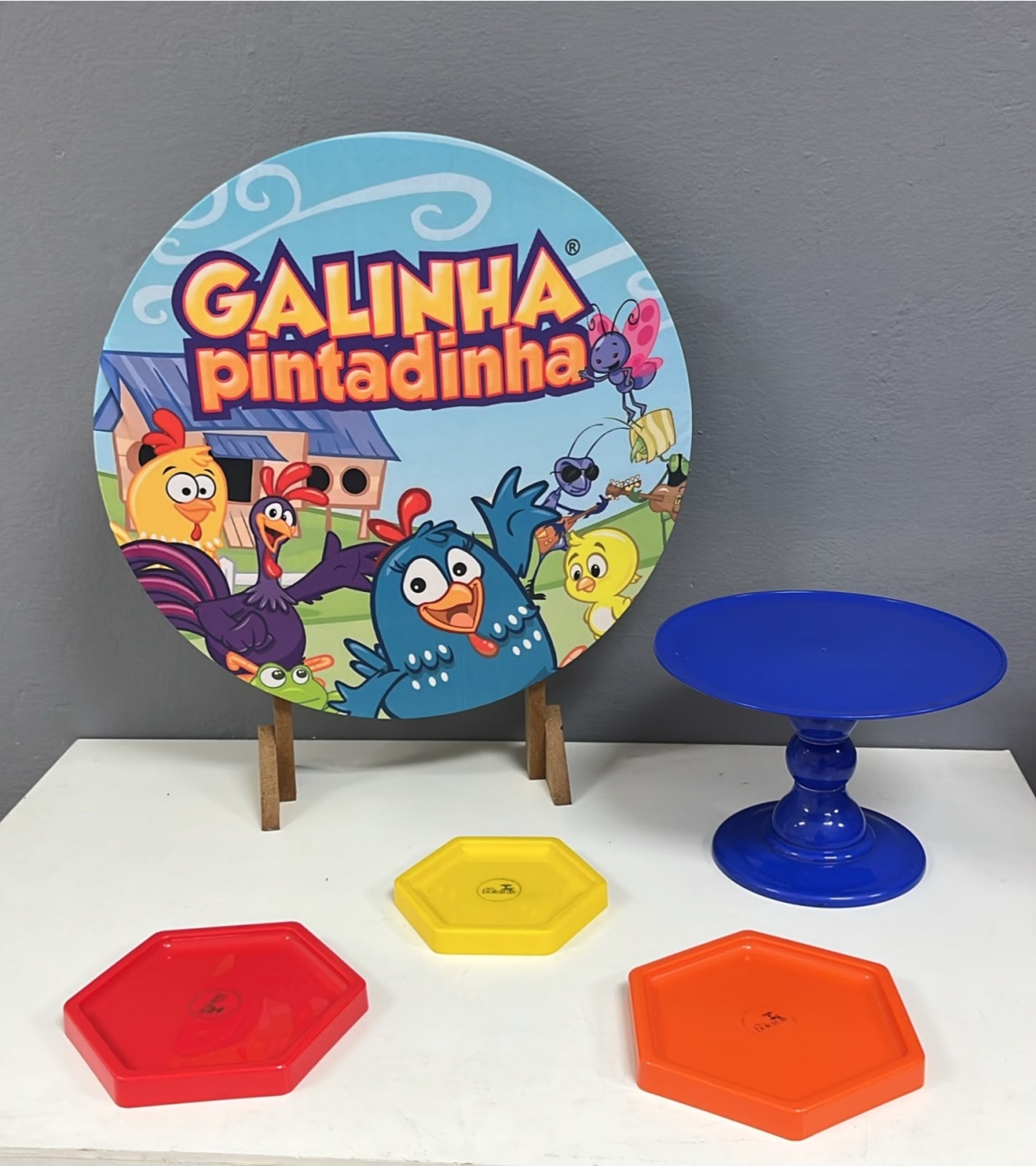 Mk - Galinha Pintadinha - Festa e Arte Decorações