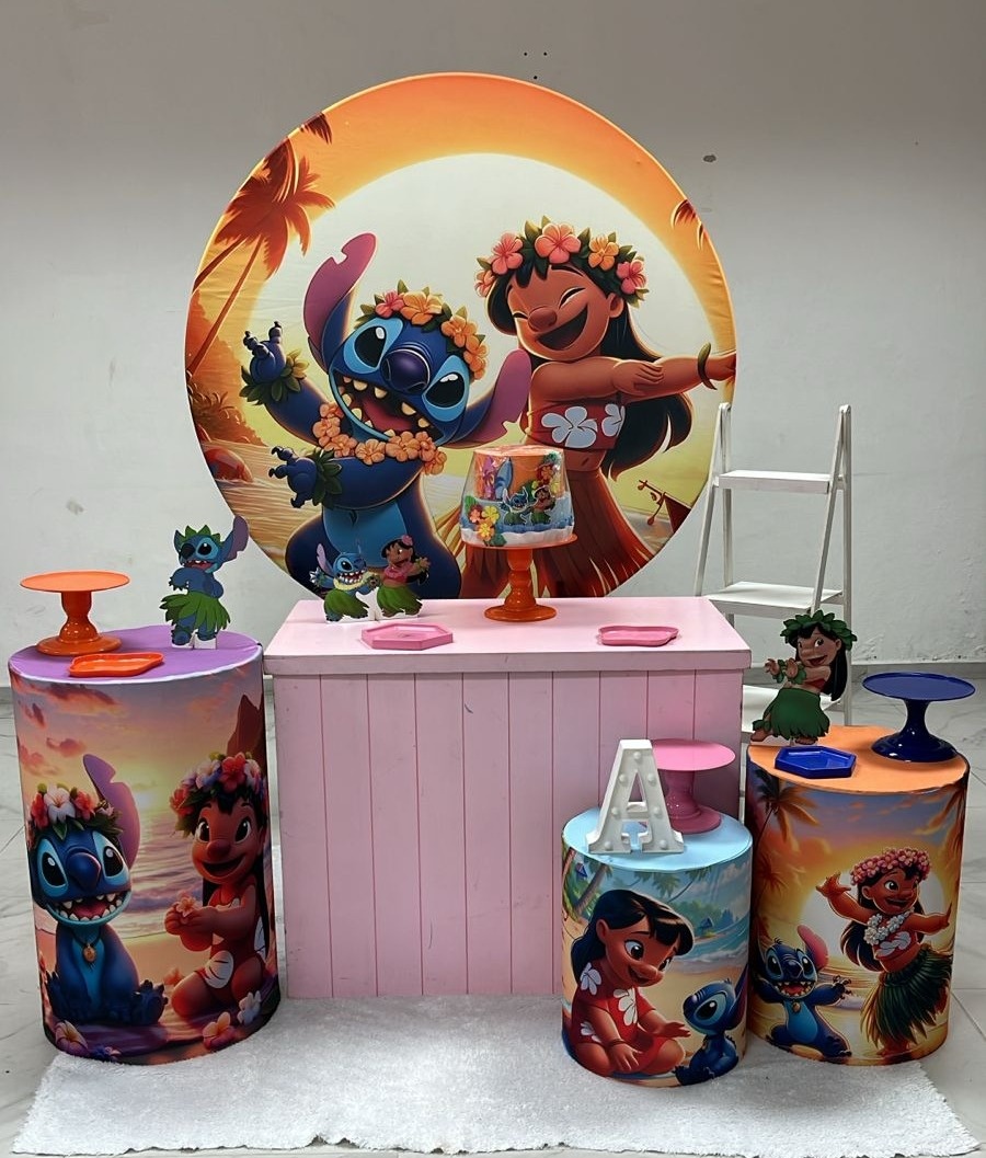 Lilo E Stitch Hawai - Festa e Arte Decorações