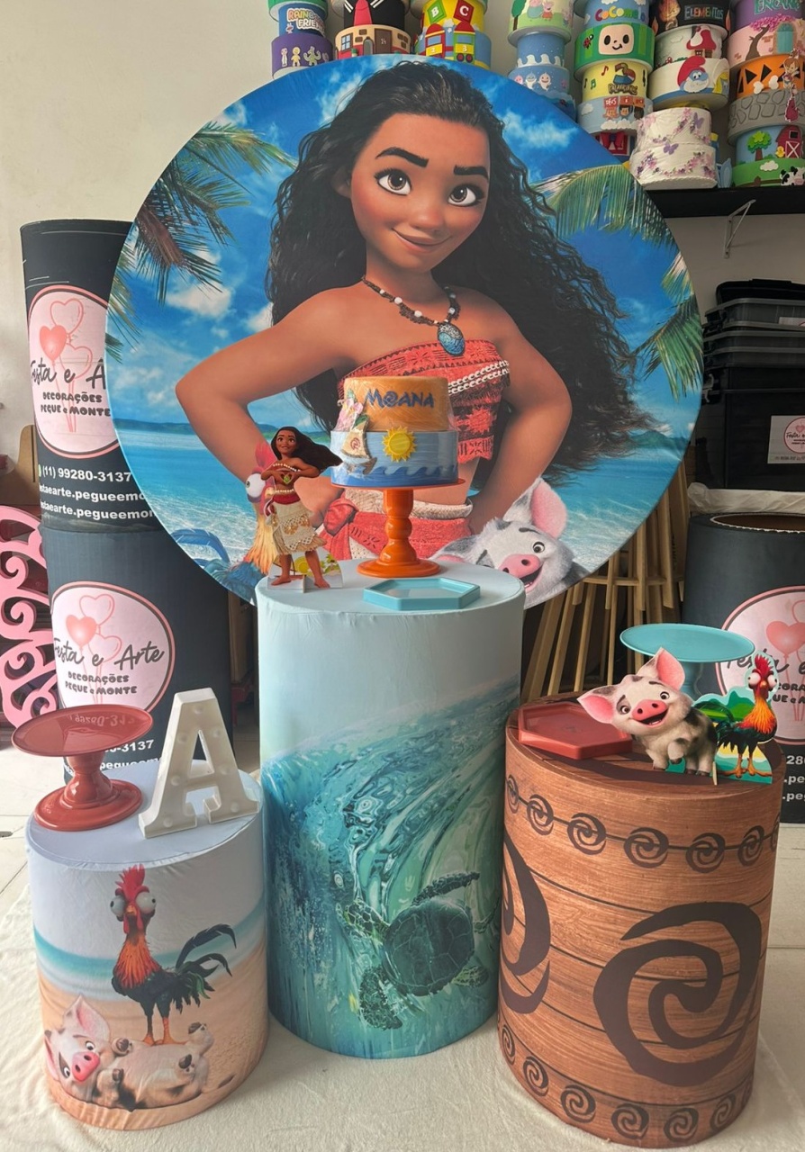 Moana - Festa e Arte Decorações