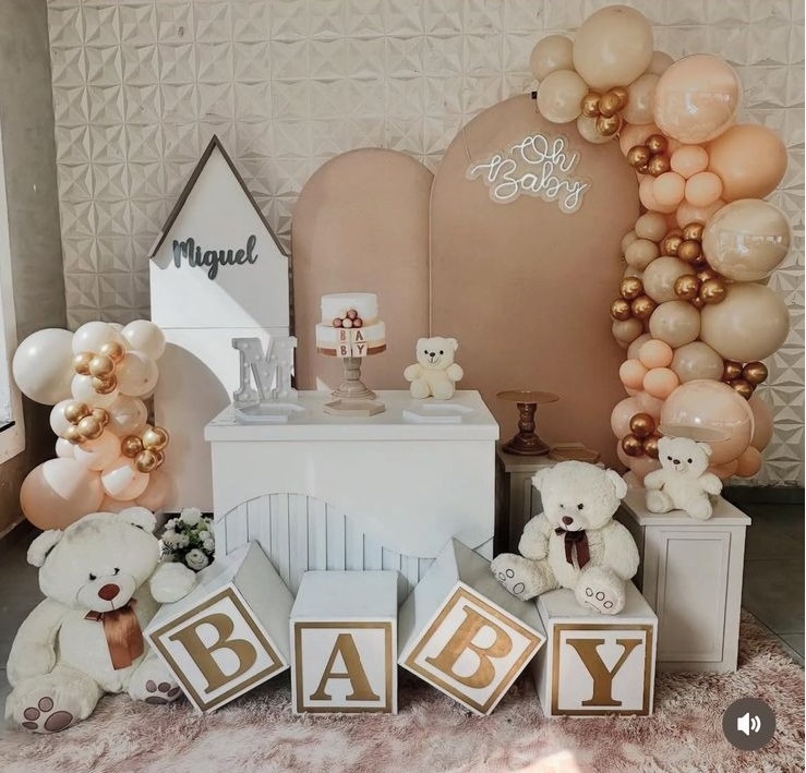 Chá de Bebê - Luxo  - Festa e Arte Decorações